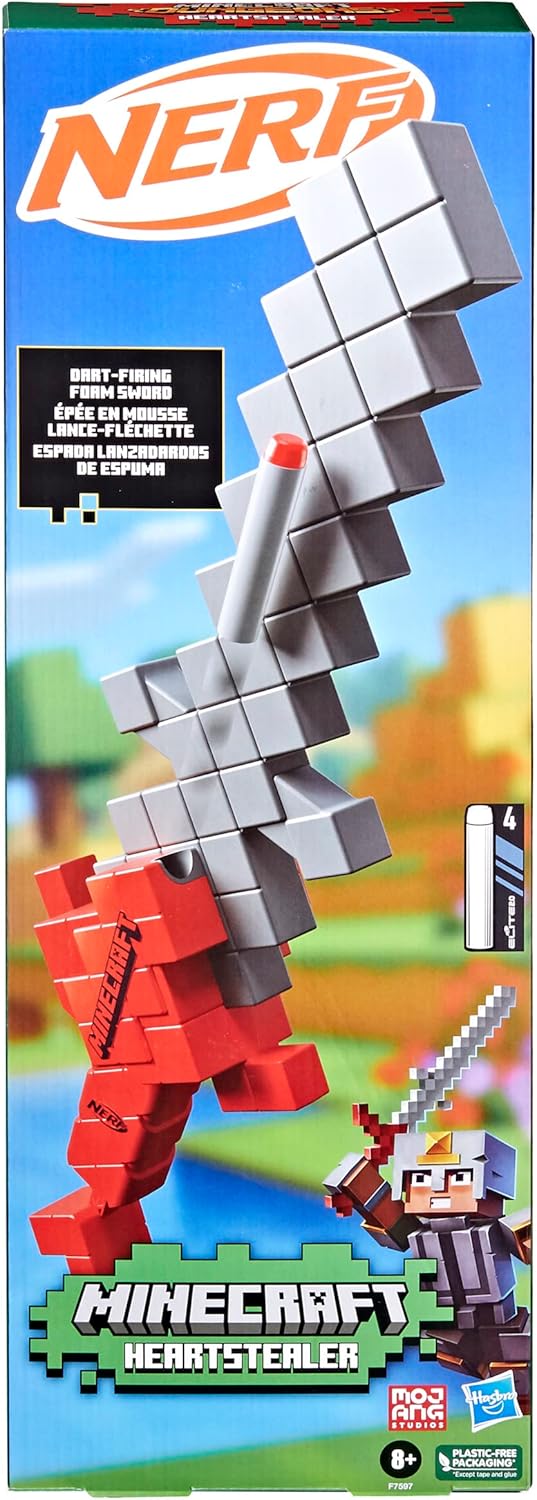 Nerf Heartstealer Minecraft Sword