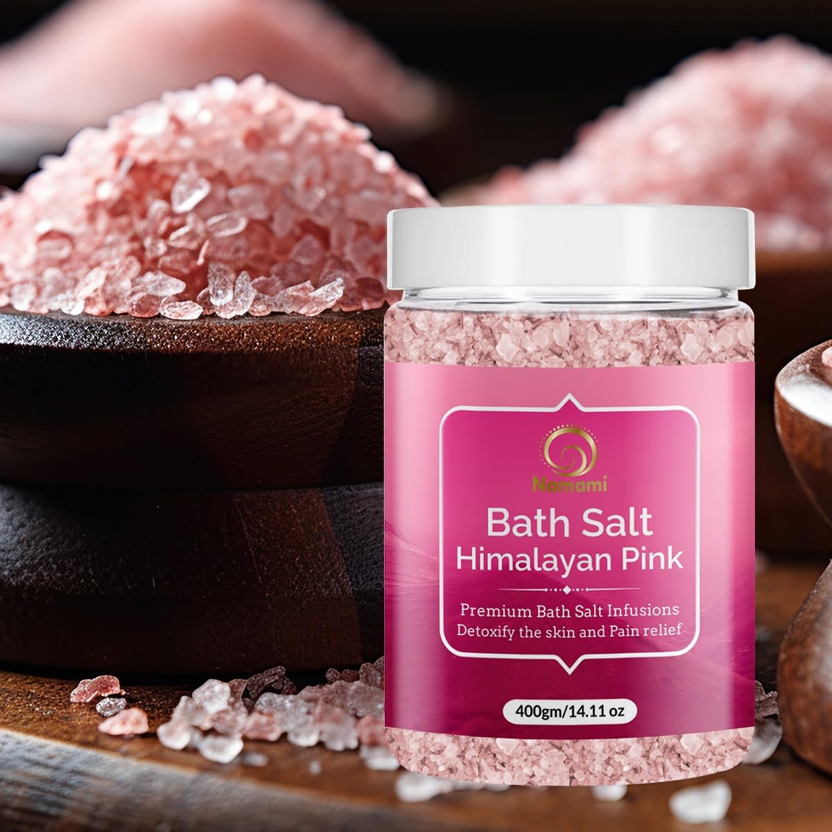 Lavender Bath Salt 500g Soothing Aromatherapy Muscle Relief