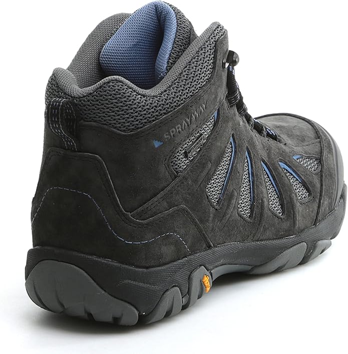 UK 5 Leather Walking Boots Sprayway Raasay Mid Women’s Suede – EU 38