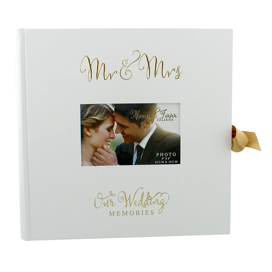 'Always & Forever' Gold Foil Album/scrap book 8" x 10"