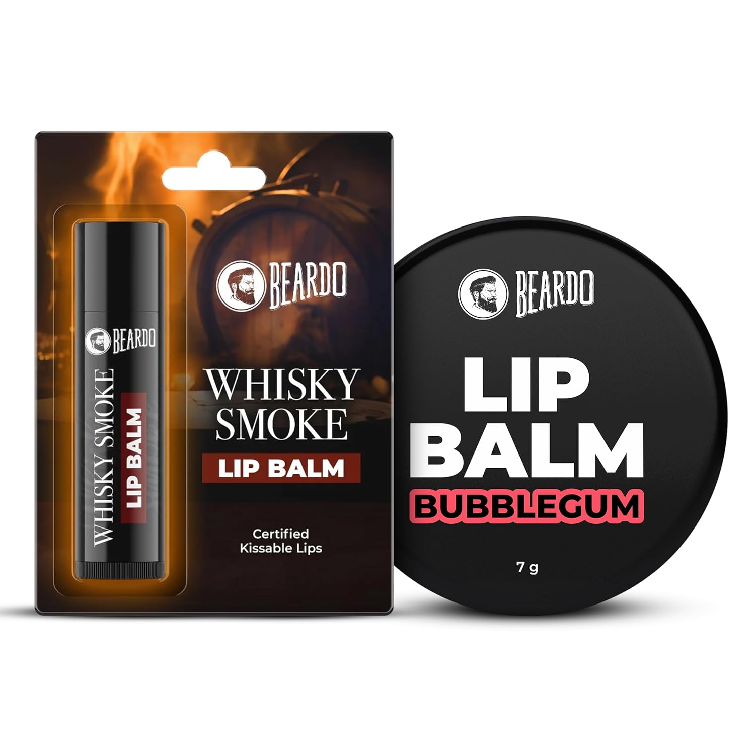 Beardo Lip Lightener for Men 7g Non-Tinted Balm for Dark, Dry Lips