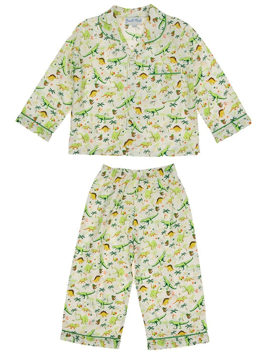 Powell Craft Boys Pyjamas - Dinosaur design 6-7yrs