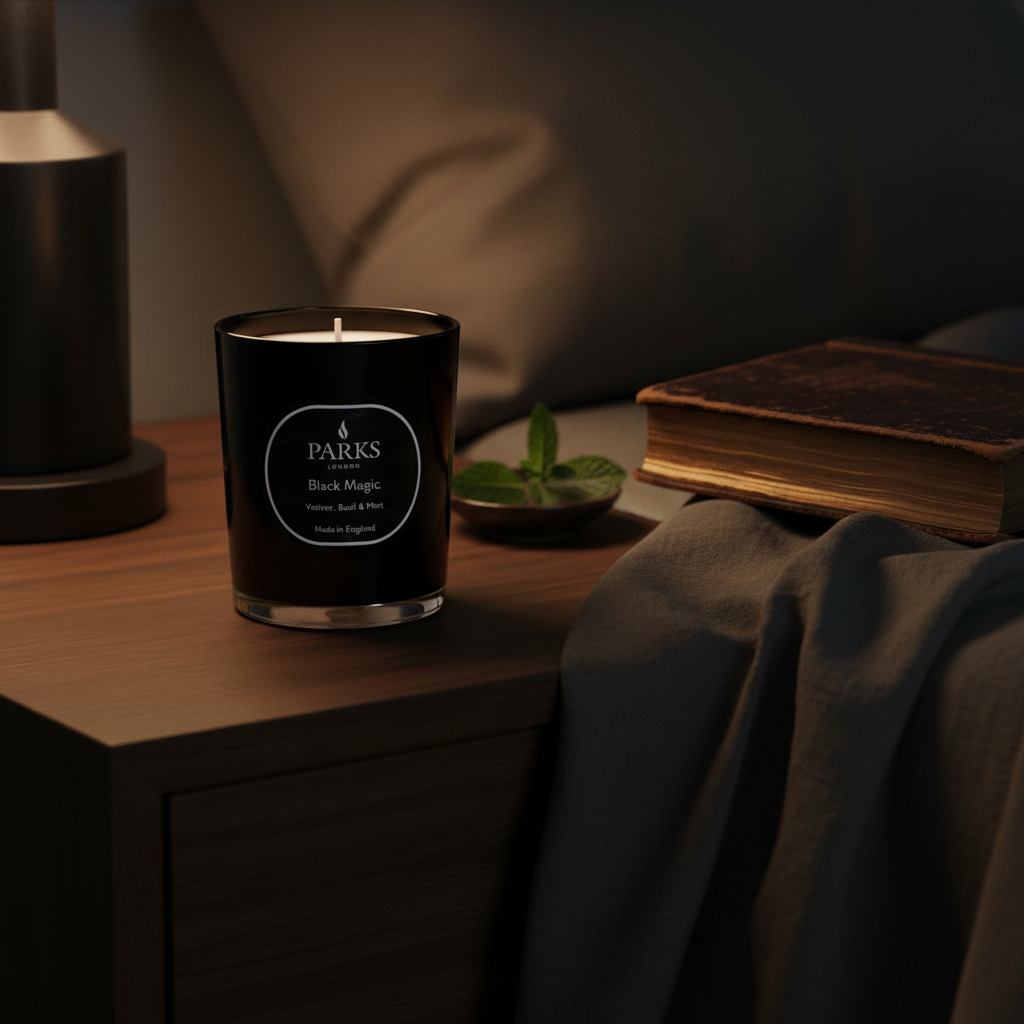 VETIVER, BASIL & MINT CANDLE 180G