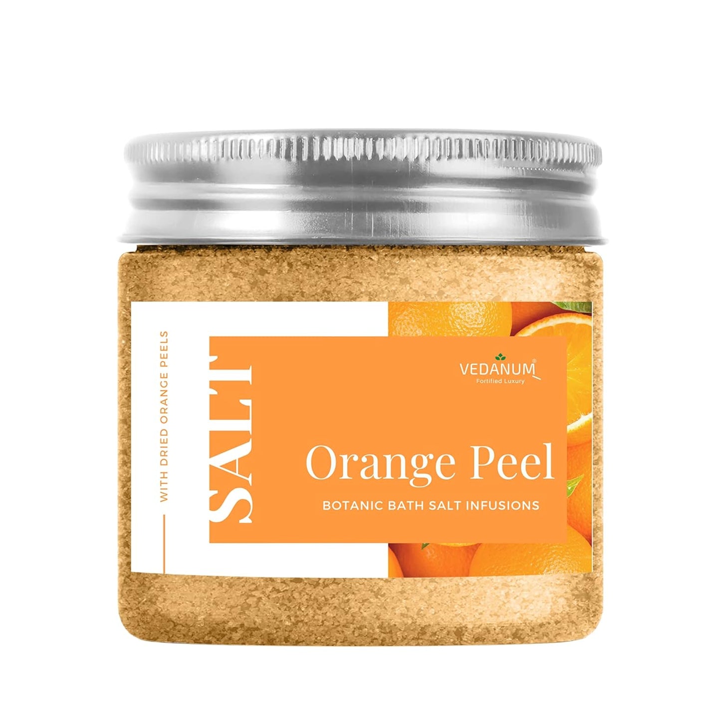 Vedanum Rose Geranium Bath Salt 200g for Relaxation & Skin Care