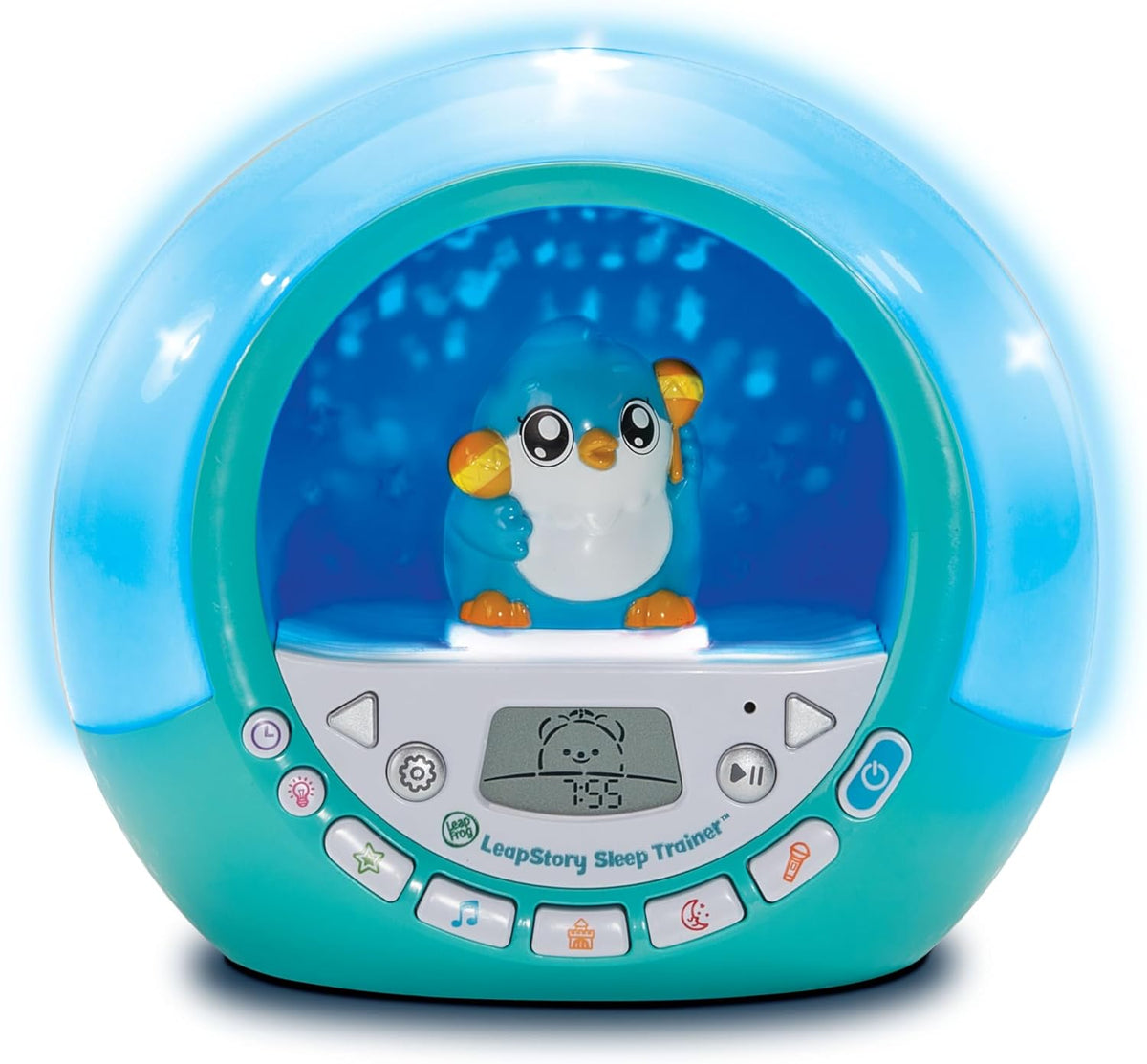 LeapStory Sleep Trainer, Used- very good, 1 story time companion missing, damaged box