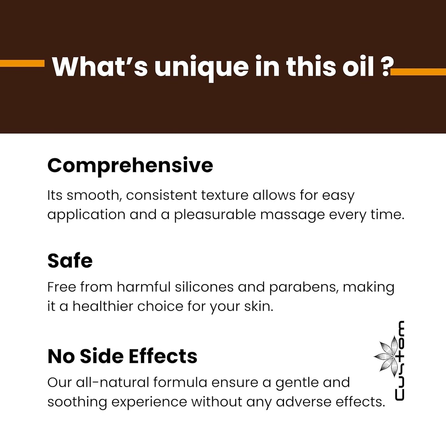 Men's 50ml Natural Lift-Up Massage Oil No Side Effects