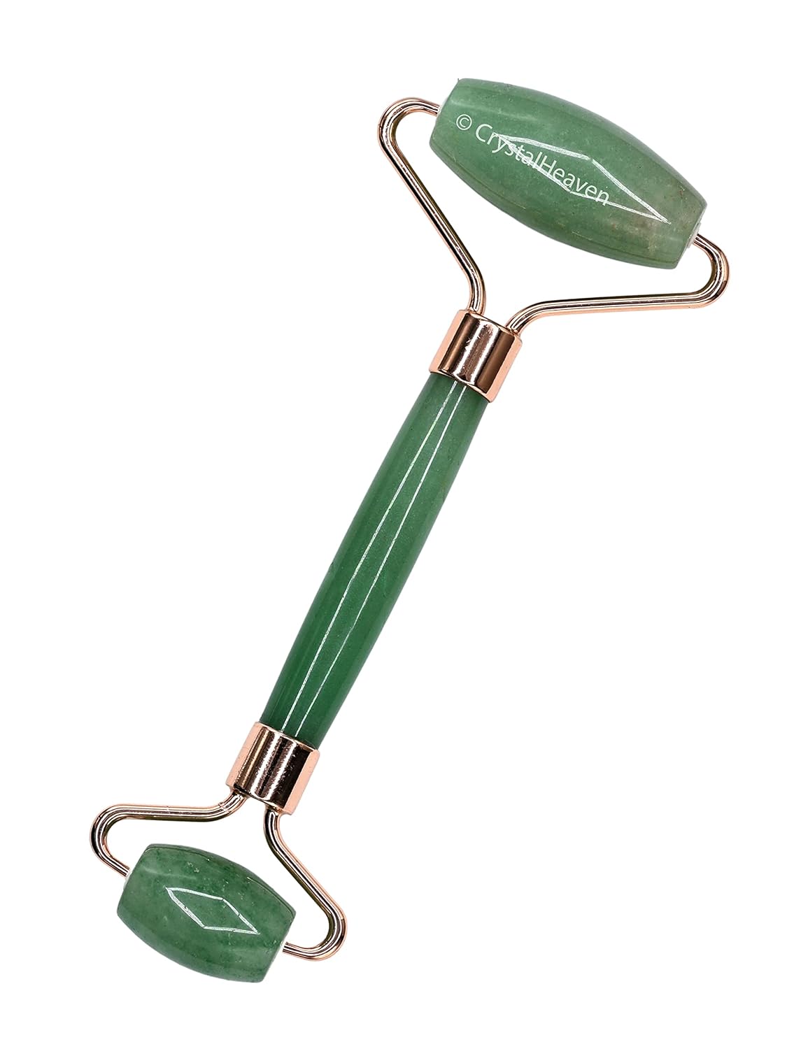 Green Jade Face Roller & Gua Sha Set for Women - Crystal Heaven Certified