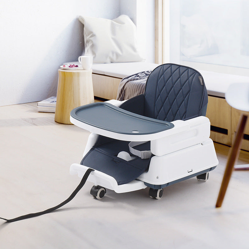 Deentii Portable Foldable Baby High Chair - Adjustable Space-Saving