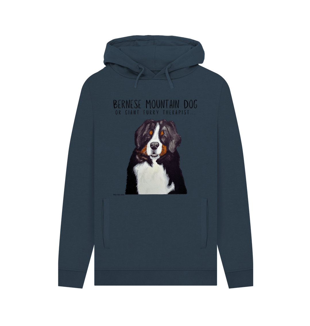 Stay Warm with Your Personal Giant Furry Therapist – Bernese Mountain Dog Hoodie!