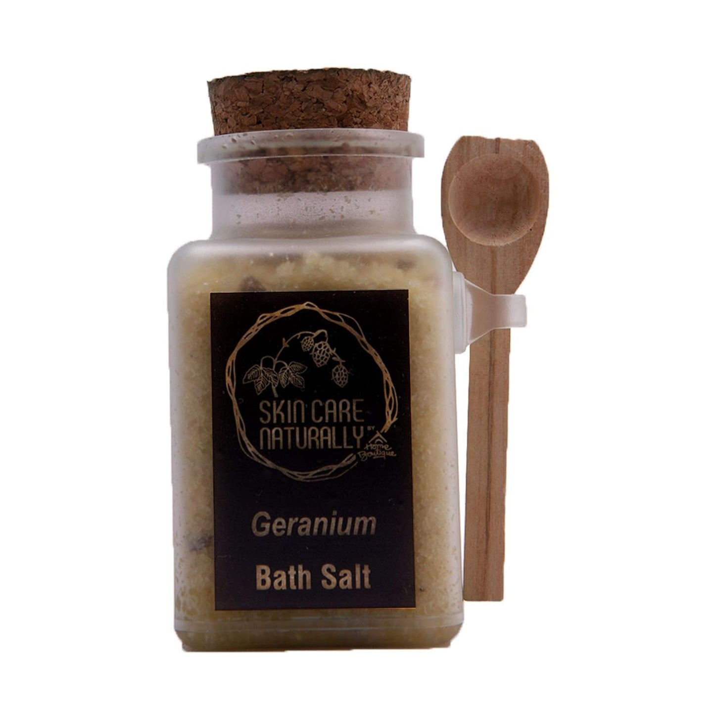 Natural Rose Bath Salts 200g for Muscle Pain Relief