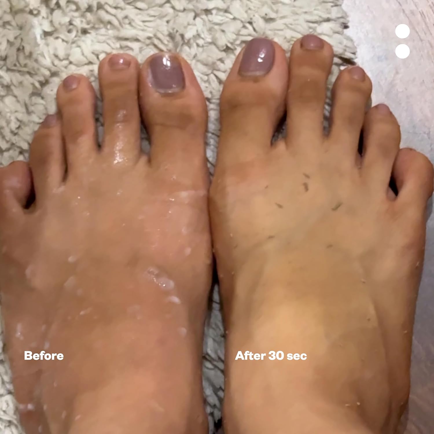 30 Sec Foot Facial | Instant Peeling Spray | Clean Ingredients - Justhuman