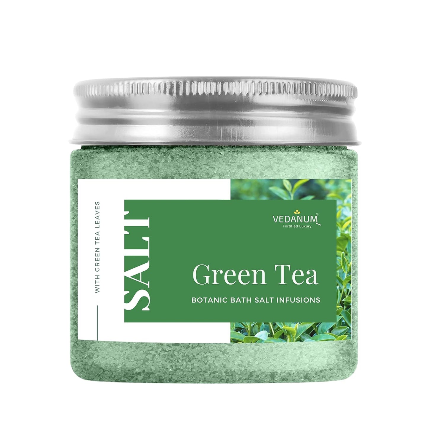 Vedanum Rose Geranium Bath Salt 200g for Relaxation & Skin Care