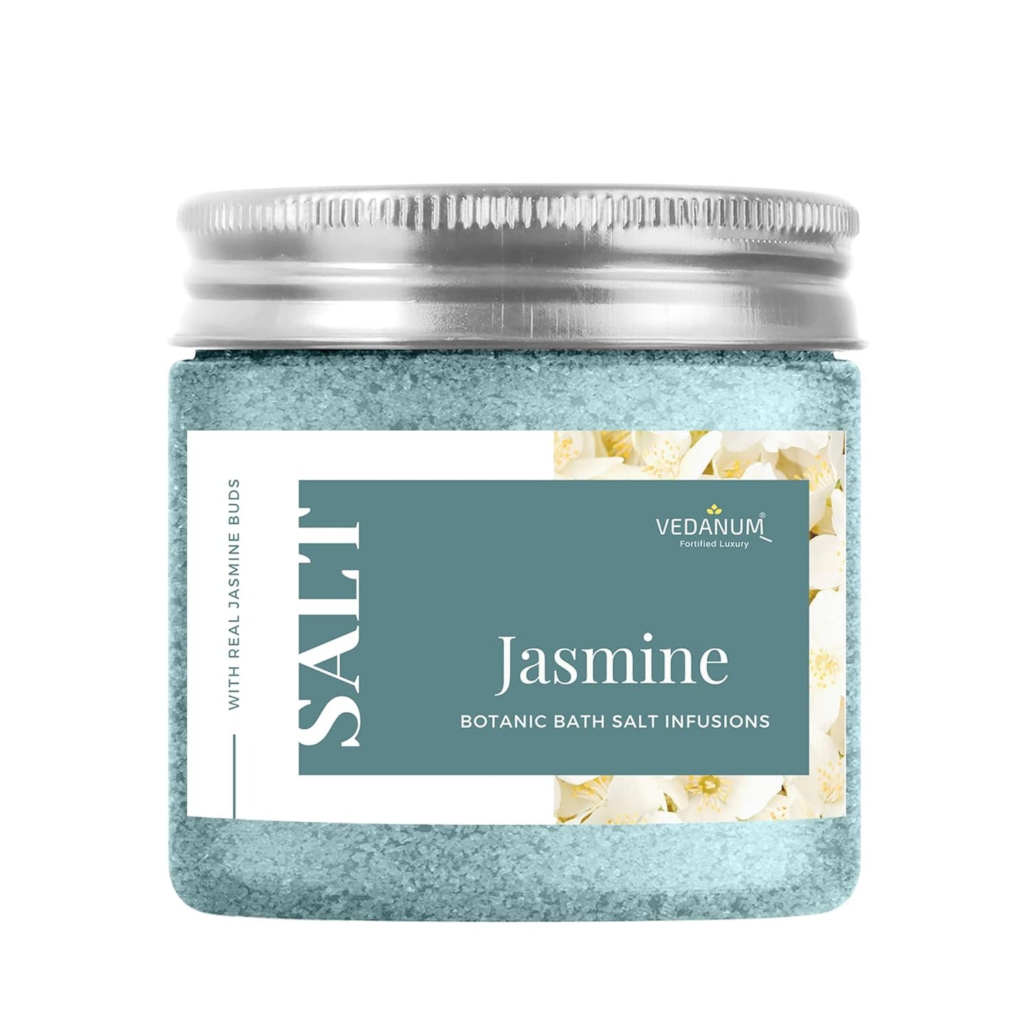 Vedanum Rose Geranium Bath Salt 200g for Relaxation & Skin Care