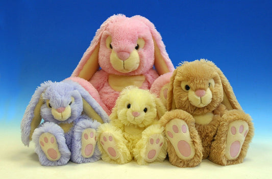 Keel Toys 35cm Patchfoot Rabbit Cuddly Soft Toy -  one at random