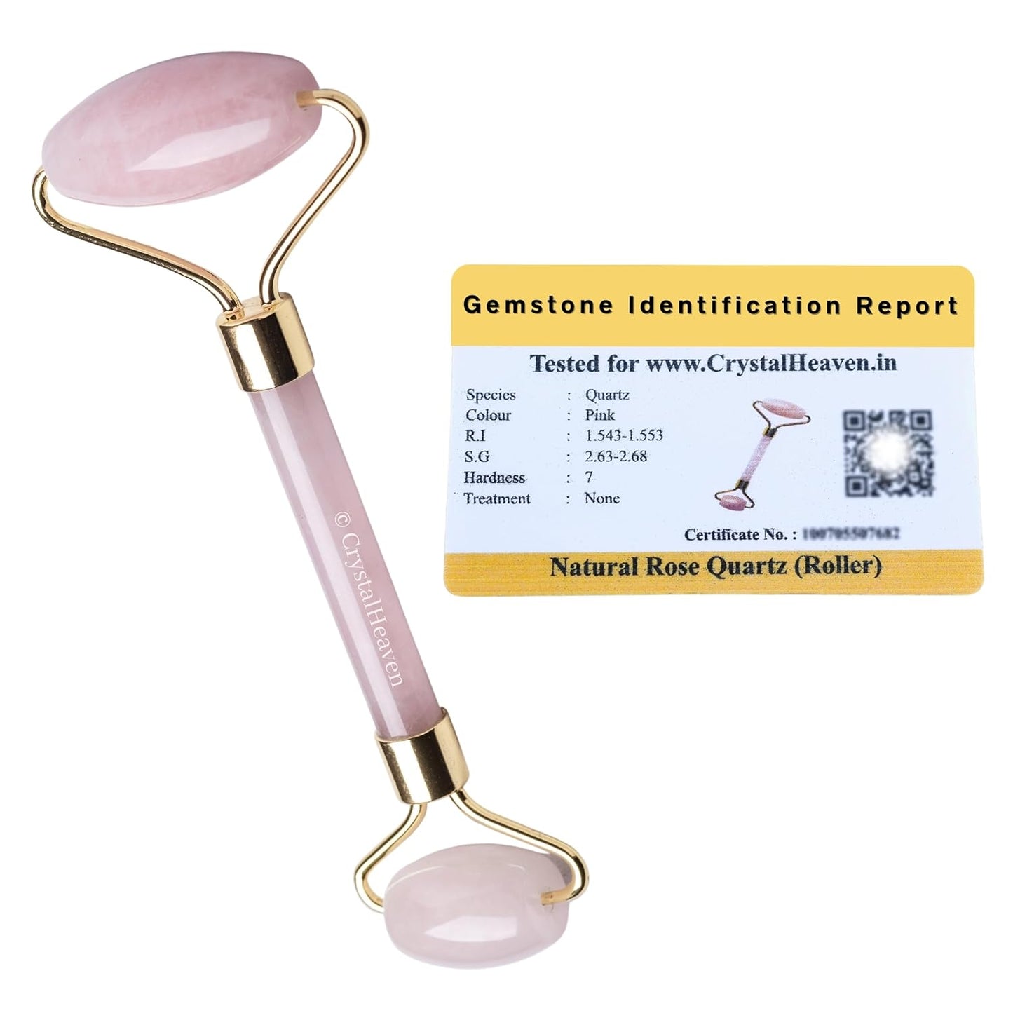 Green Jade Face Roller & Gua Sha Set for Women - Crystal Heaven Certified