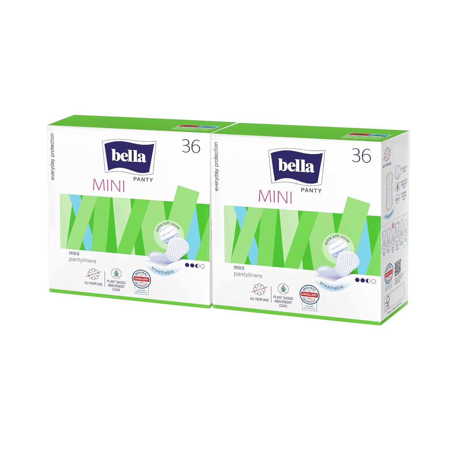 Bella Panty Soft Classic Liners, Pack of 60 Scent: unscented
