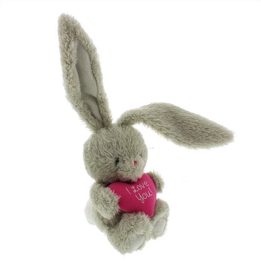 Bebunni Plush Rabbit 47cm With Heart 47cm - I Love You