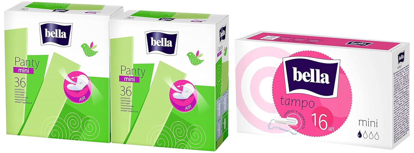 Bella Panty Soft Classic Liners, Pack of 60 Scent: unscented
