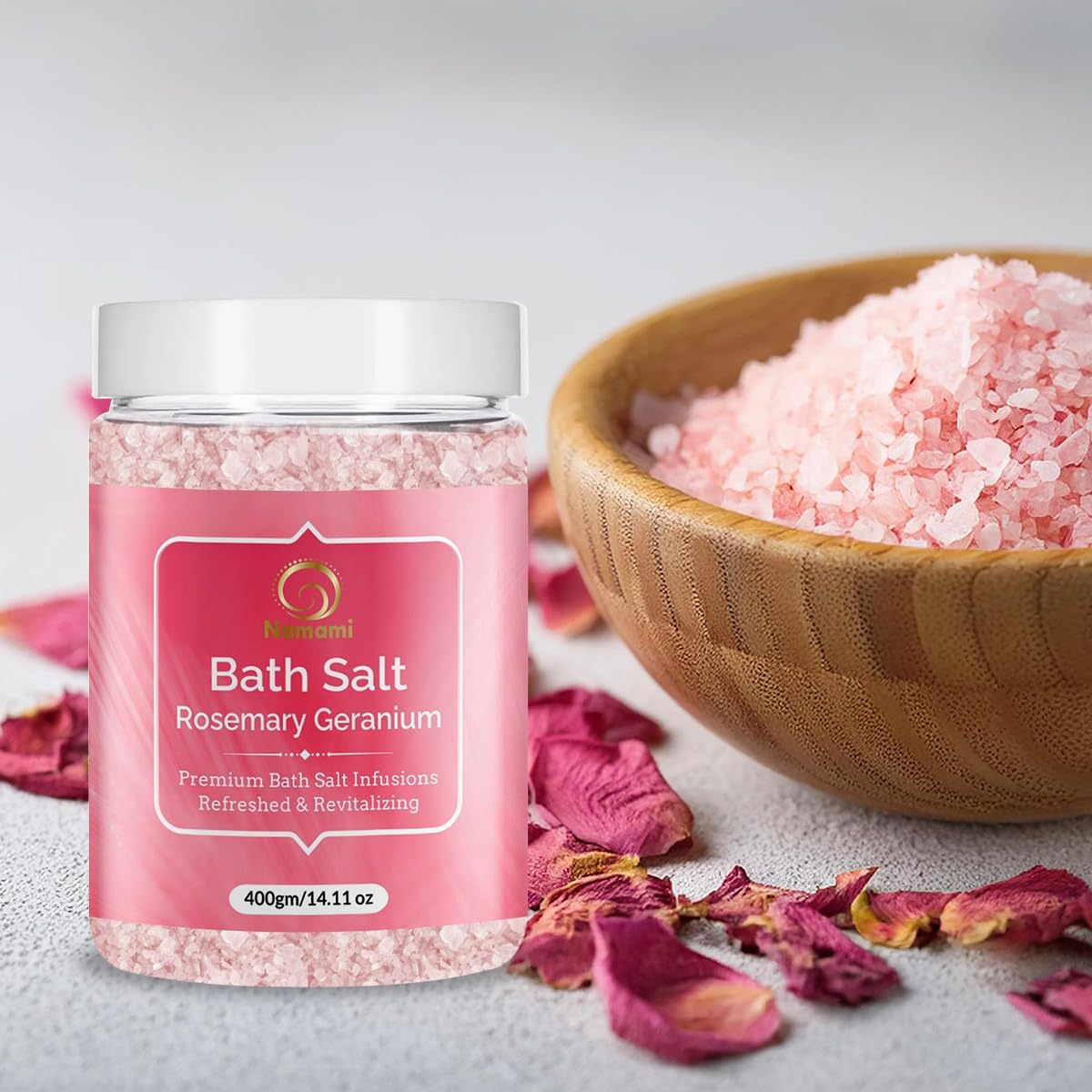 Lavender Bath Salt 500g Soothing Aromatherapy Muscle Relief