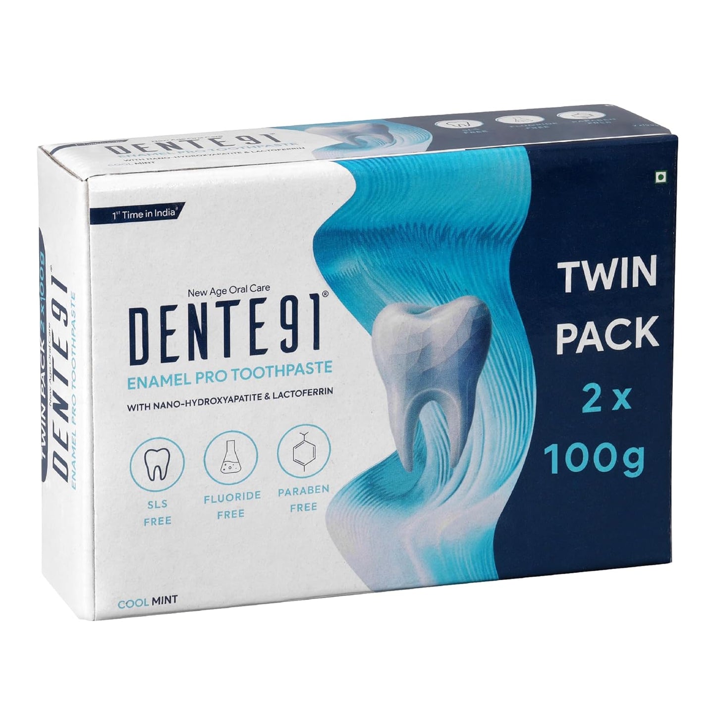 Dente91 Enamel Pro Toothpaste 3-Pack, Sensitivity Relief, Cavity Repair