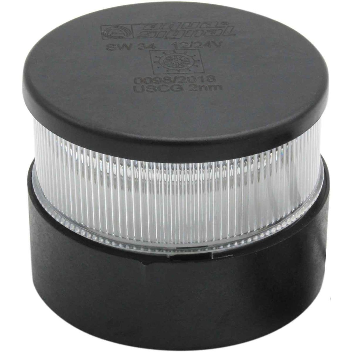 Aqua Signal 34 All Round White LED Navigation Light (Black Case) 721457
