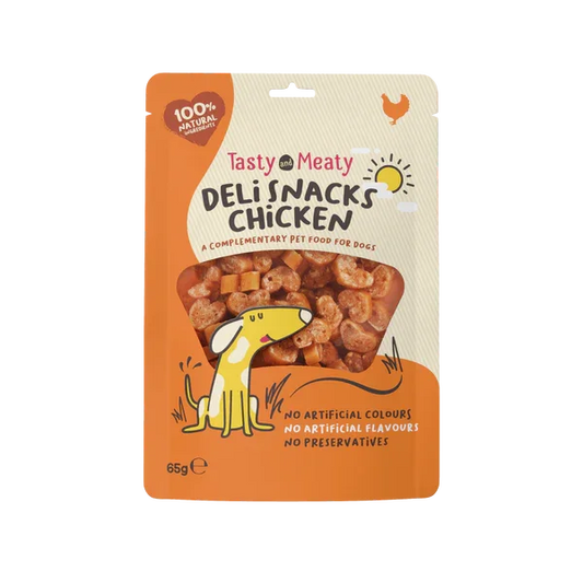 Tasty & Meaty Deli Snacks Chicken Bites 65g - Case of 10