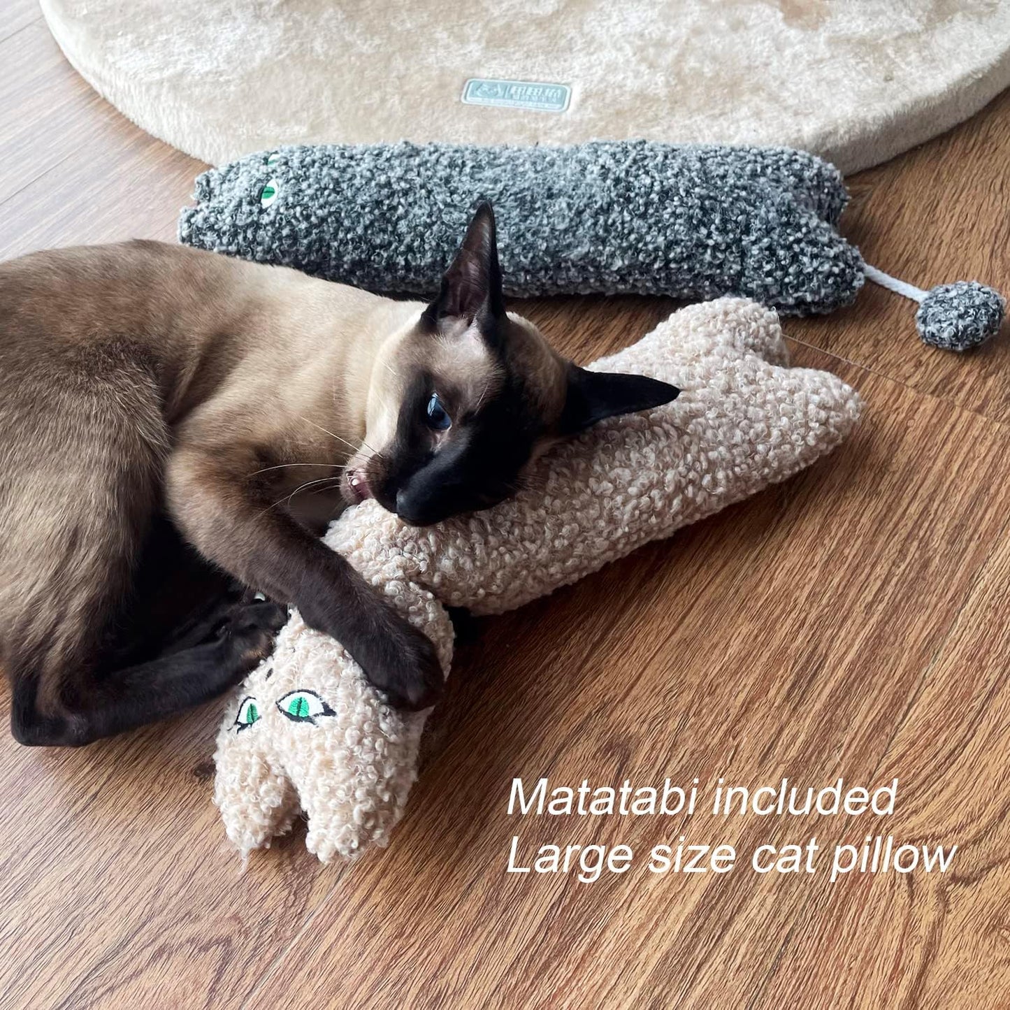 Pet PadCatnip Pillow For Cats & Kittens Cat Toy For Indoor Cats  Cat Pillow