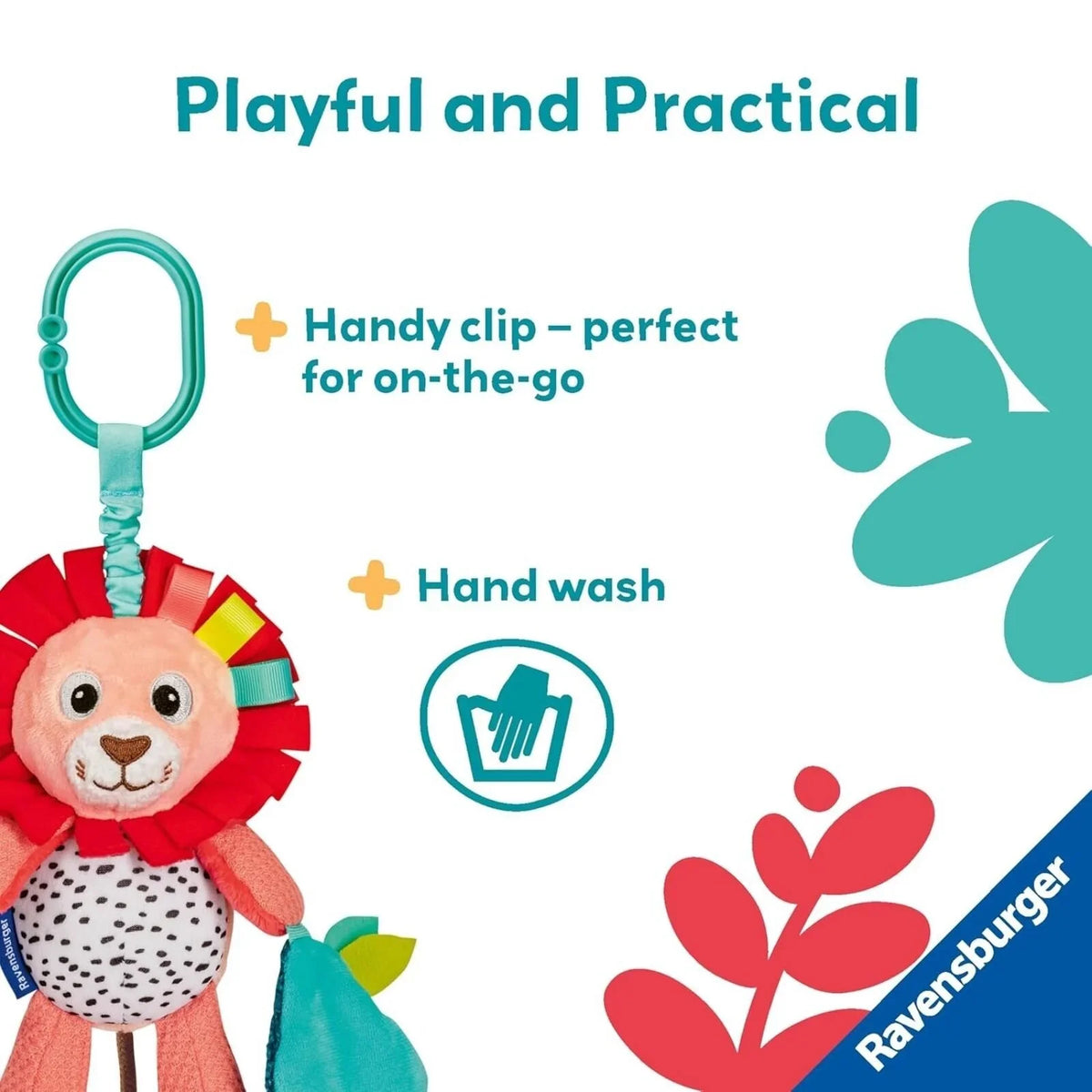 Play+ Shake & Rattle Lion