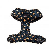 Long Paws - Funk the Dog Harness-Leopard Green & Gold Medium