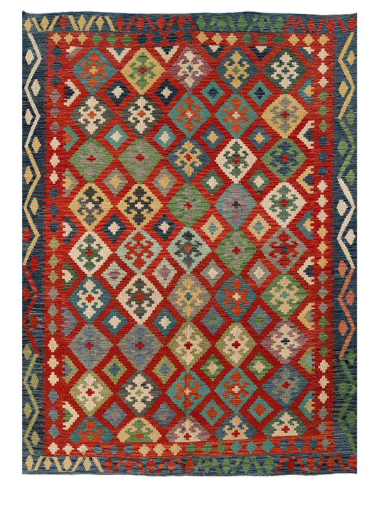 Maimana Afghanistan Kilim Rug - 288 x204 cm