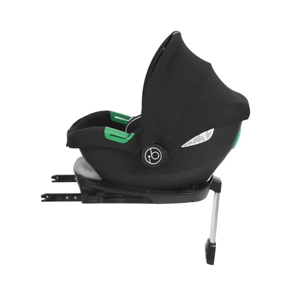 Ickle Bubba Stomp Luxe Travel System with i-Size Cirrus Car Seat & ISOFIX Base 12 pcs - Bronze & Midnight & Black