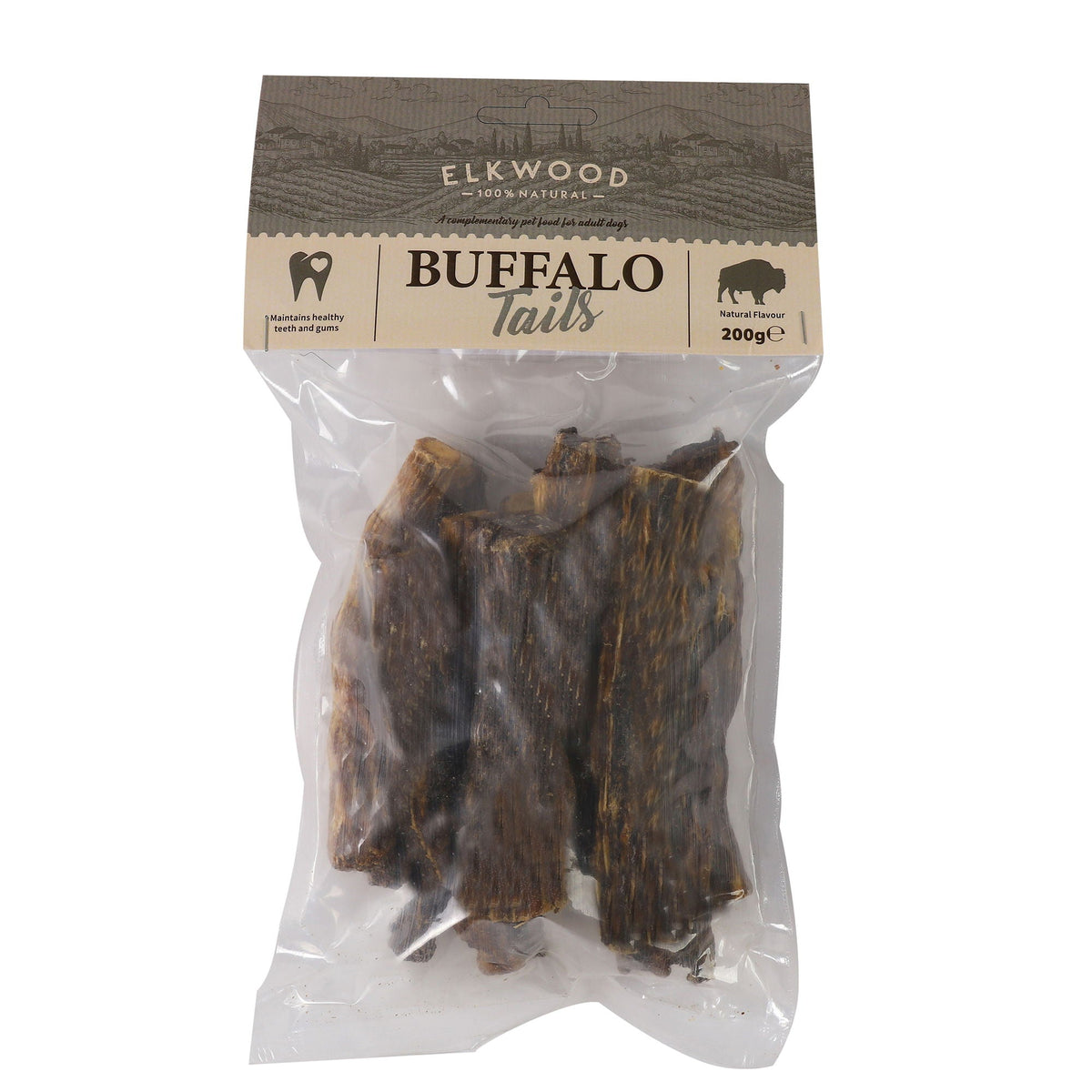 Elkwood Natural Tail 200g - Case of 15