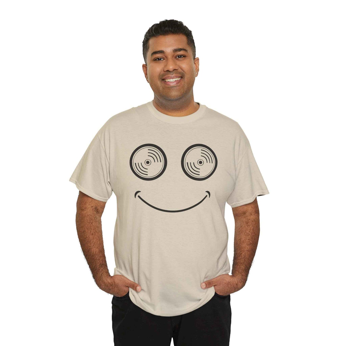 Vinyl Makes Me Happy Men's T-Shirt