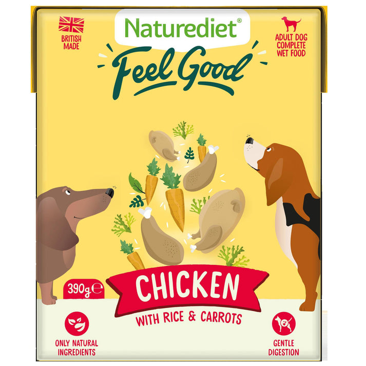 Naturediet Feel Good Chicken 390g - Case of 18