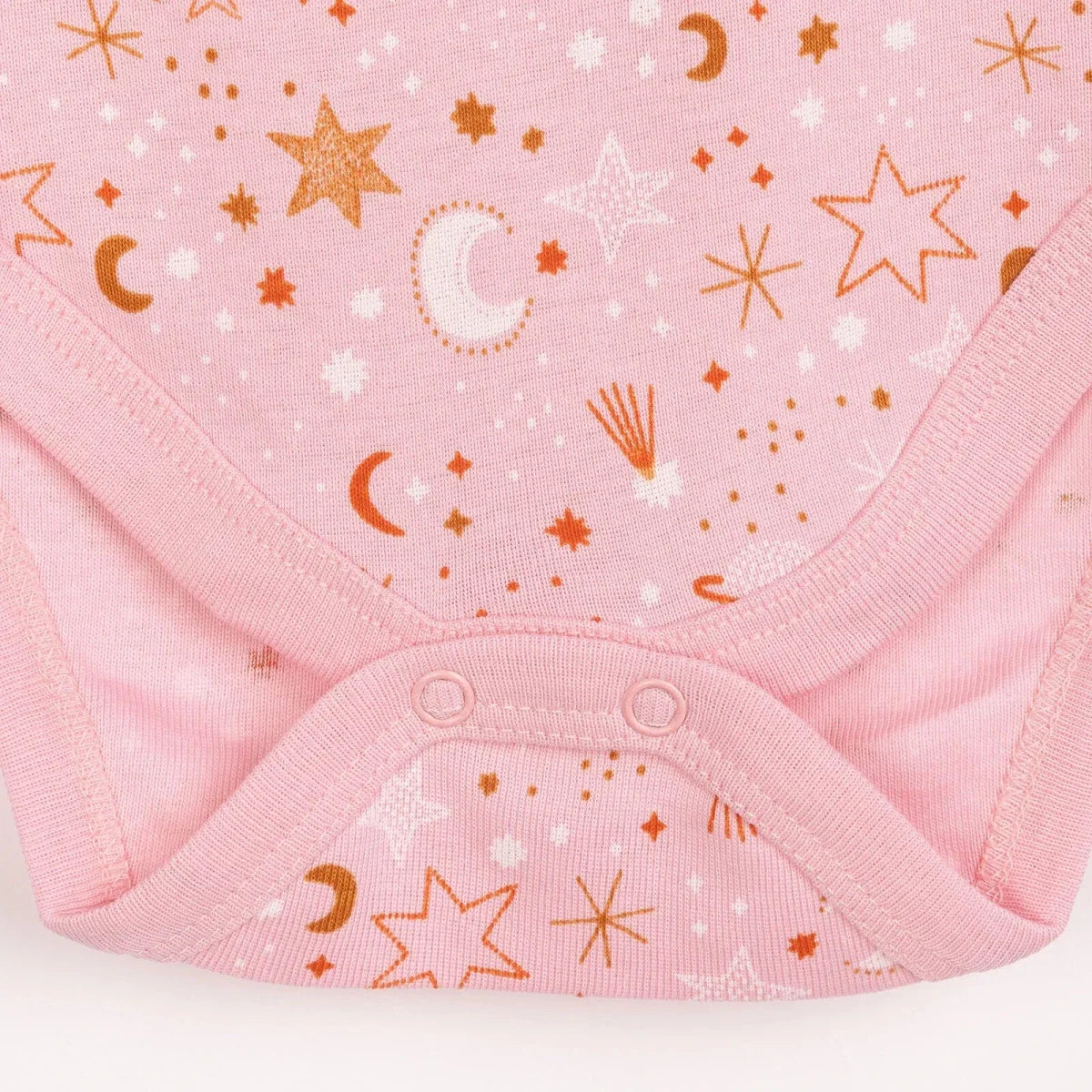 HelloBaby 2 Pack Star Print Short Sleeve Baby Bodysuits (3 Months to 3 Years)
