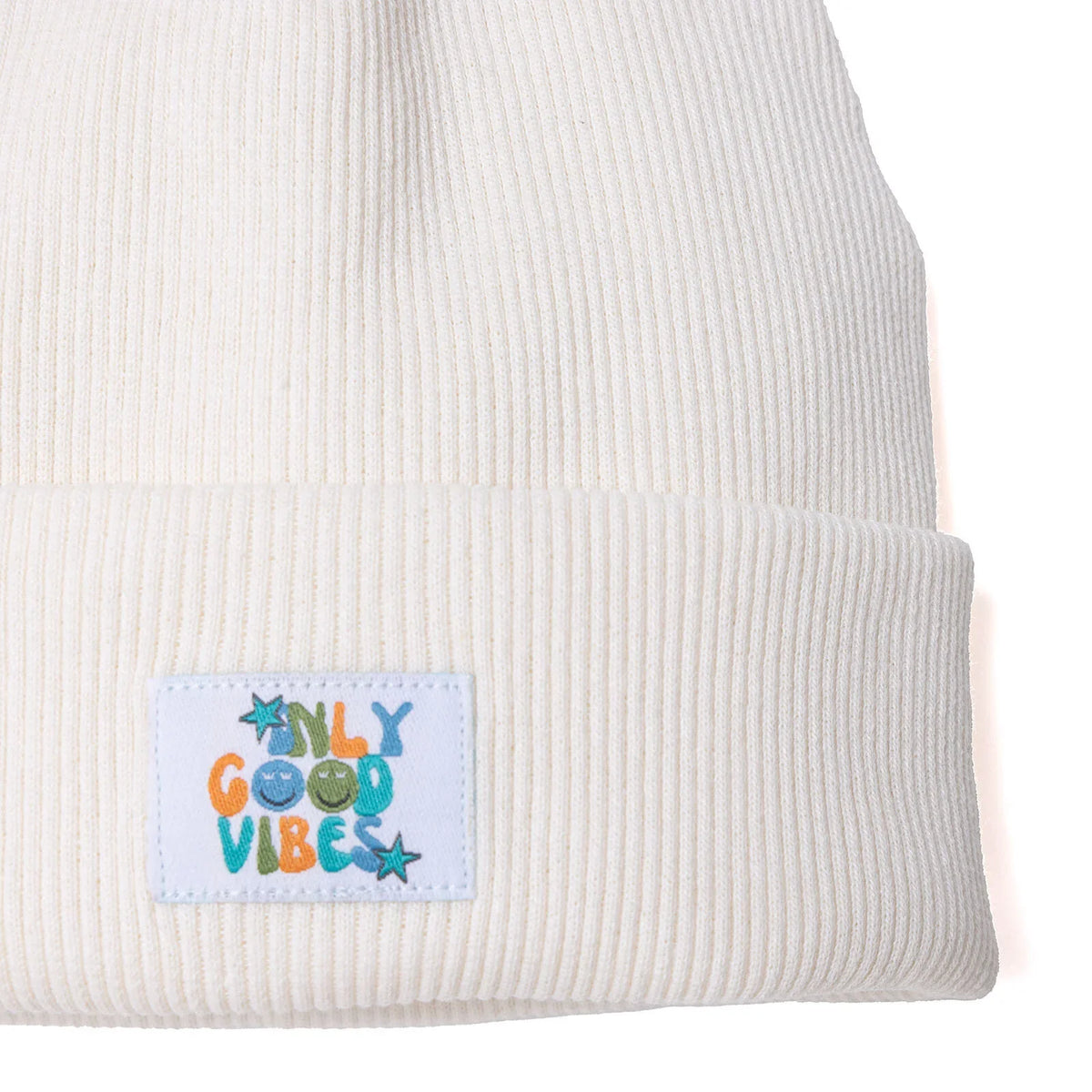 HelloBaby "Good Vibes Only" Slogan Baby Beanie (12 Months to 1-4 Years)
