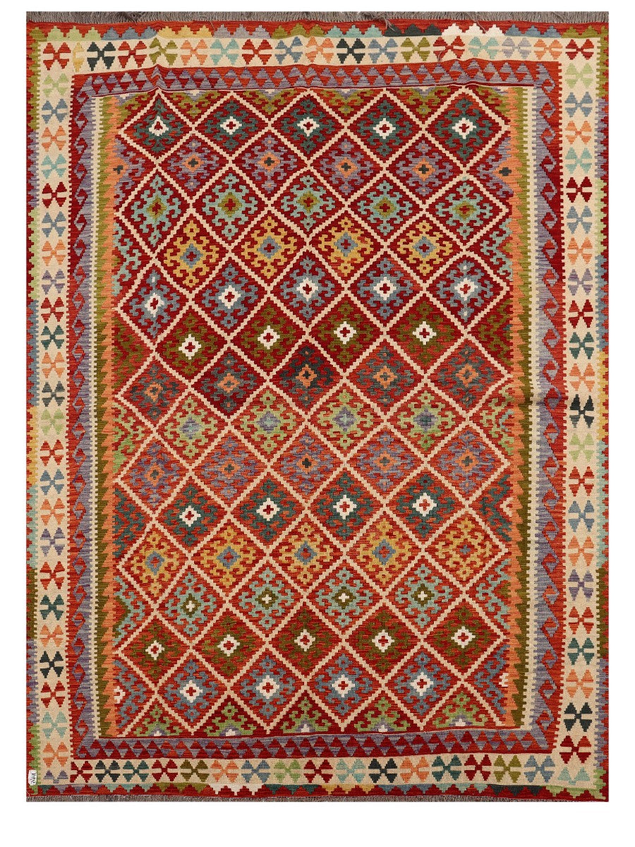 Maimana Afghanistan Kilim Rug - 338 x250 cm