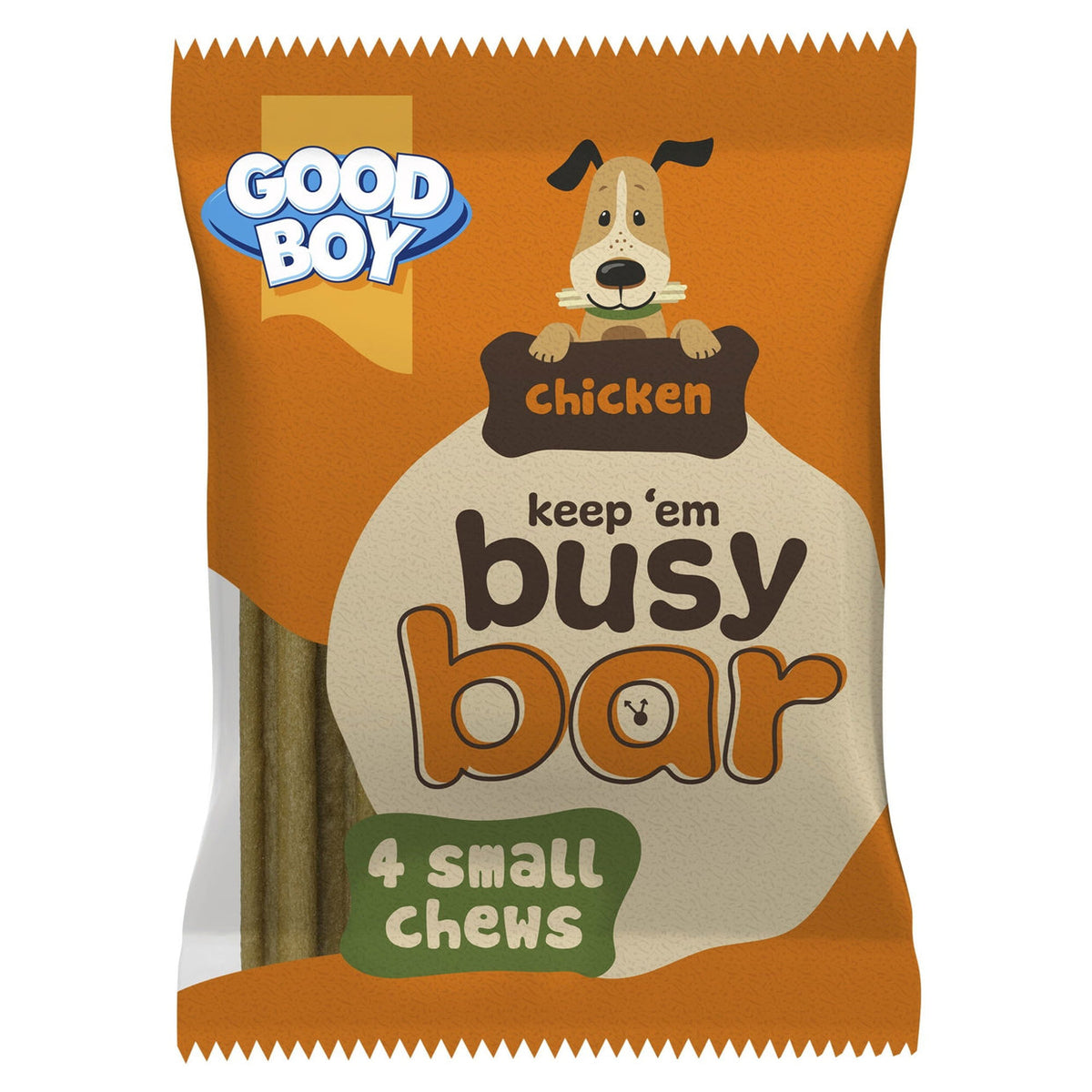 Good Boy Busy Bars Chicken Small 108g - Case of 8