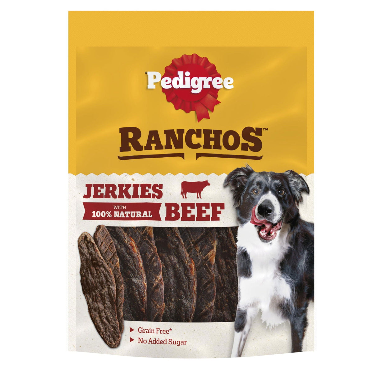 Pedigree Ranchos Jerkies with Beef 70g - Case of 7