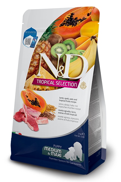 N&D Dog Tropical Selection Lamb Puppy Medium/Max 2 Kg