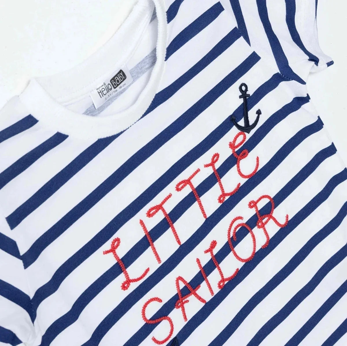HelloBaby Printed Short Sleeve Jersey Baby T-Shirt (3-6 Months to 4-5 Years)