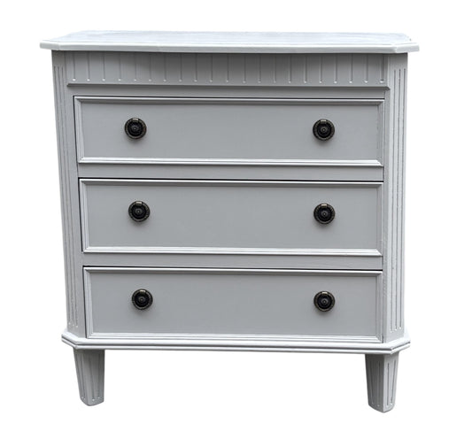 68CM 3 DRAWER CHEST OF DRAWERS