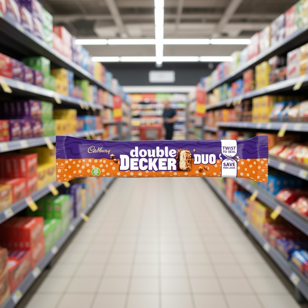 32 x Cadbury Double Decker Duo 75Gm