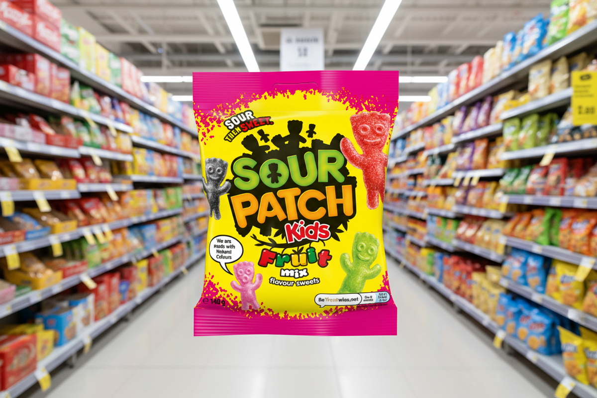 10 x Sour Patch Fruit Mix 10 Case 105GM