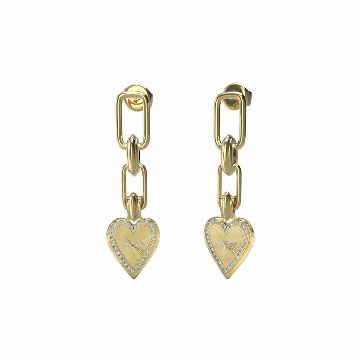 Ladies' Earrings Guess JUBE03236JWYGT-U Stainless steel 3 cm