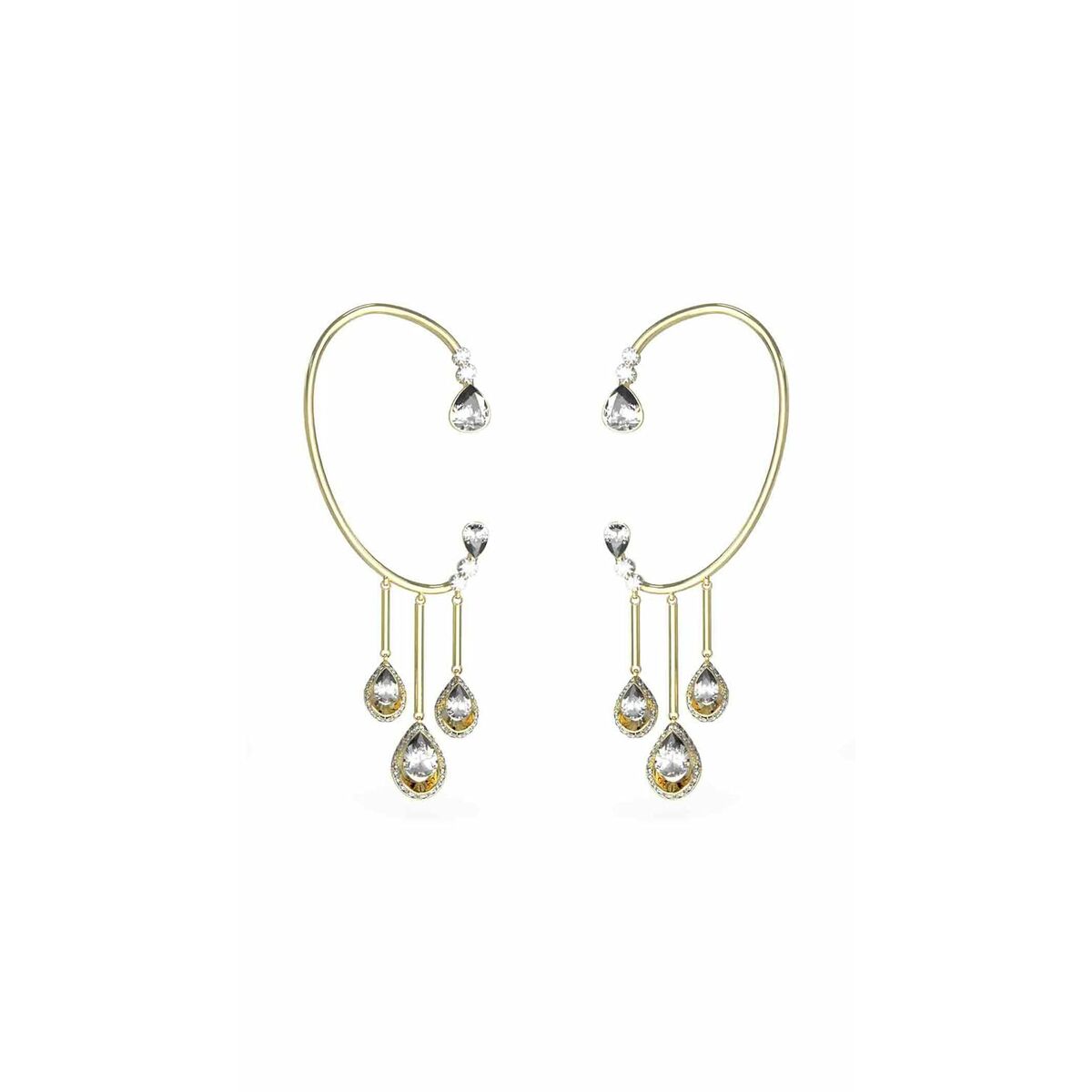 Ladies' Earrings Guess JUBE03385JWYGT-U