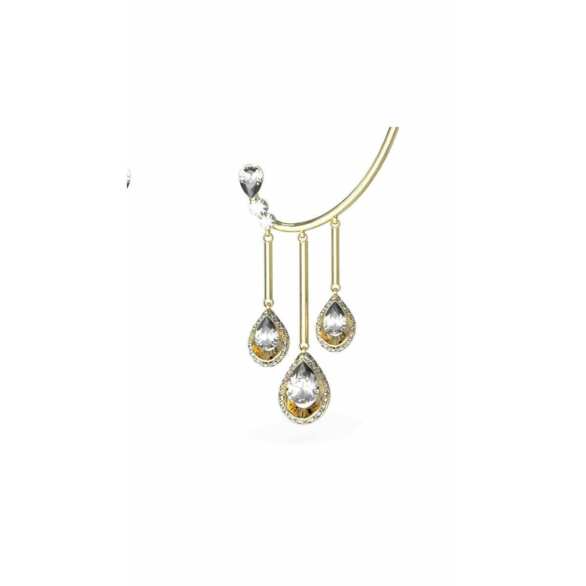 Ladies' Earrings Guess JUBE03385JWYGT-U