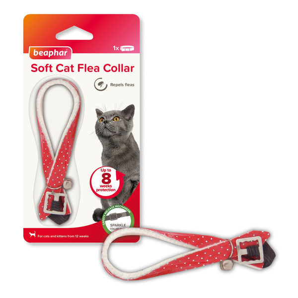 Beaphar Sparkle Soft Cat Flea Collar 30cm - Case of 12
