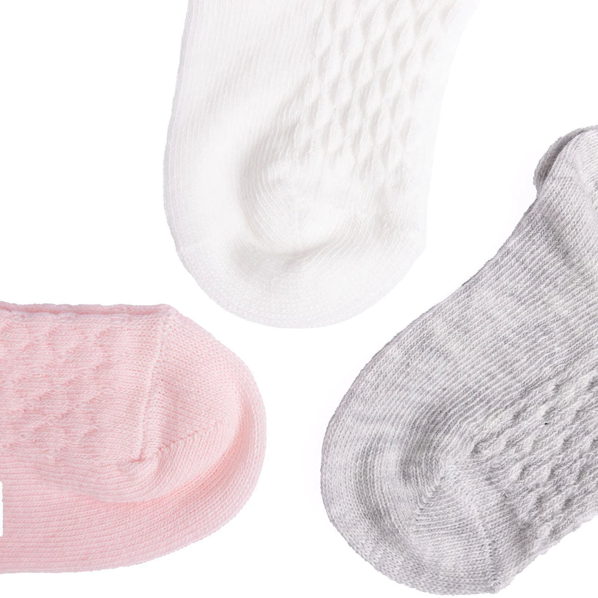 HelloBaby 3 Pack Ankle Baby Socks (Newborn to 4-5 Years)