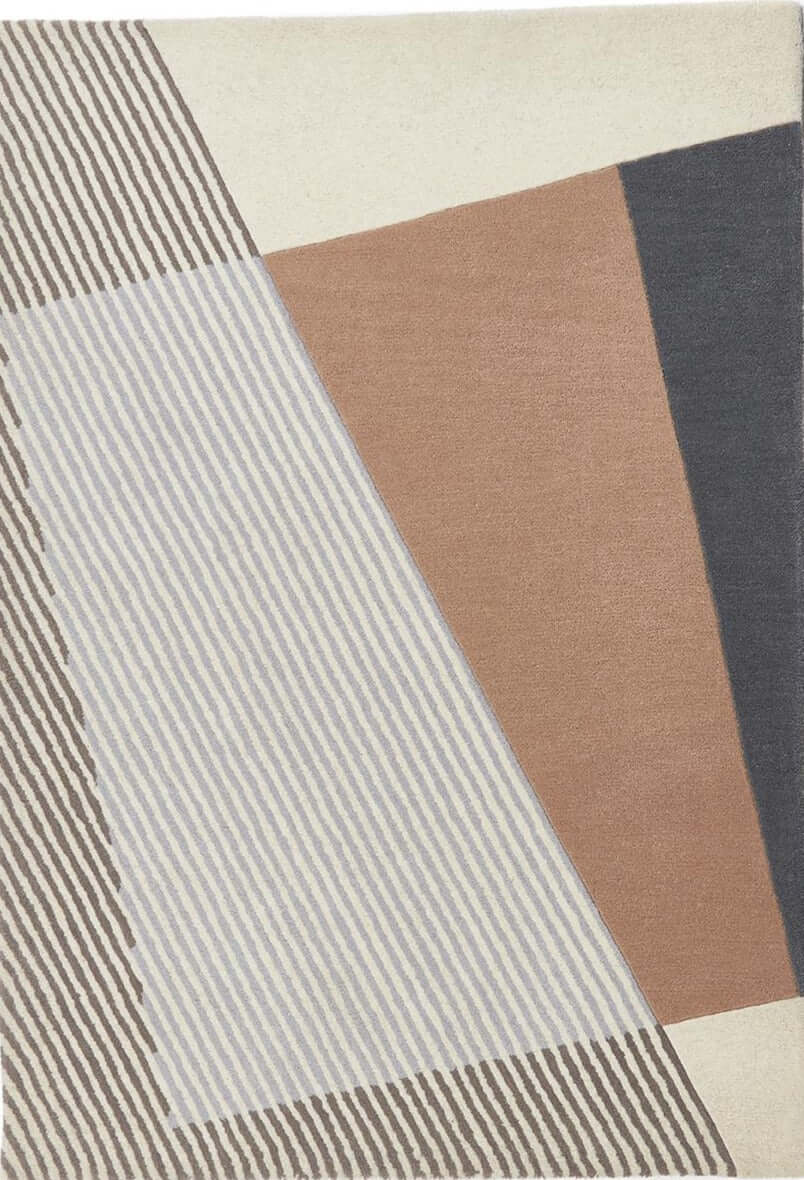 Bauhaus Abstract Wool Rug | 4